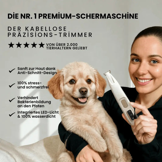 PeluSpa Präzisions-Trimmer für Pfoten & Gesicht