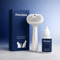 PeluSpa™ - Cepillo de Vapor 3-en-1 para Perros y Gatos