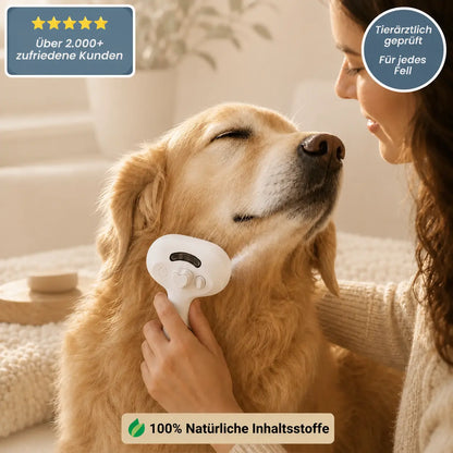 PeluSpa Smarte Dampfbürste für Hunde & Katzen