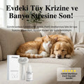 PeluSpa Buharlı Kedi ve Köpek Tarağı - Masaj Etkili Tüy Toplayıcı Fırça